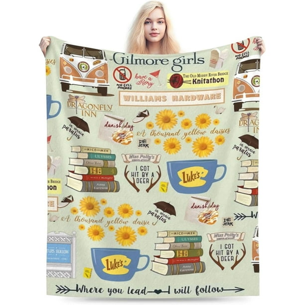 Manta de franela con dibujos animados, suave y cálida, para sofá, cama, sala de estar, regalo de cumpleaños para el día de la madre, para todas las estaciones, para niñas y mujeres