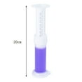 thumbnail image 2 of Toilet Gel, Toilet Stain Removal Cleaning Air Freshener, 72 Flower Stamps, Pack of 1 Scents, Purple on Clearance, 2 of 10
