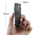 thumbnail image 3 of Ultra Violet LED Flashlight Blacklight Light 395/365NM Inspection Lamp Torch Light UV Lamp Zoomable 3 Mode Ultraviolet Lamp, 3 of 5