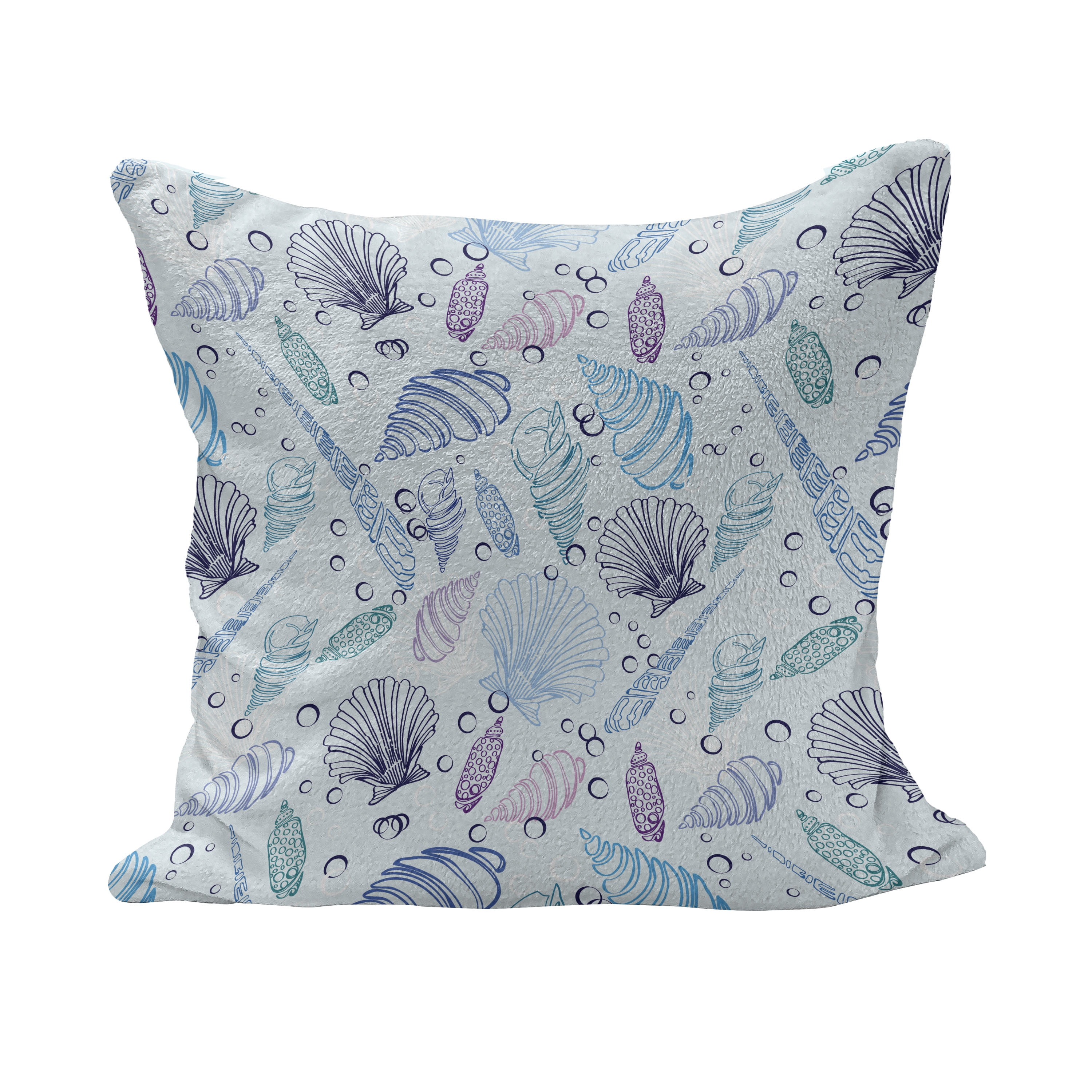 US SELLER-2pcs throw pillows sofa seashell nautical cushion cover 