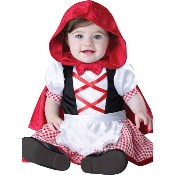 Incharacter Little Red Riding Hood Infant Costume 6-12 Months Female