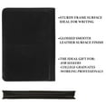thumbnail image 6 of Tony Perotti Italian Leather Deluxe Zip-Around Writing Pad Portfolio in Black, 6 of 7