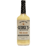 George’s Beverage Company 1 Pack Pina Colada Mix - 1L Bottle - Gluten Free, All Natural Mixer