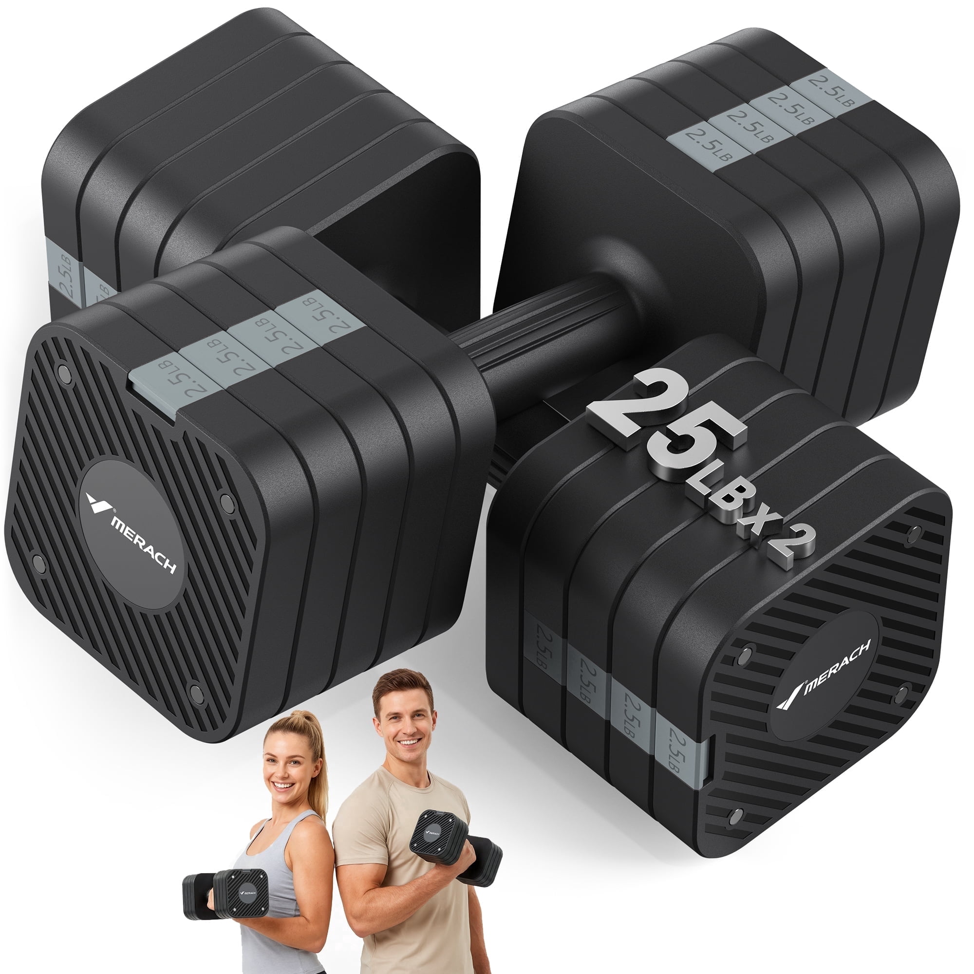 セメンザル　セット MX SELECT Selectorized/Adjustable Home Gym Dumbbells / MX-55LBS