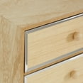 thumbnail image 6 of DecMode 3 Drawers Light Brown Wood Decorative Jewelry Box, 6 of 10