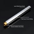 thumbnail image 3 of Mini Universal Handheld Shower Head Brass Chromed Showerhead (Round), 3 of 5