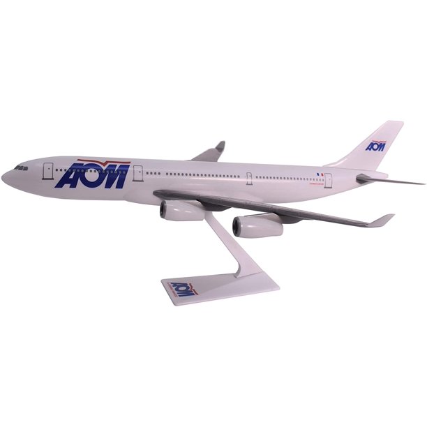 Flight Miniatures AOM Air Outre Mer French Airlines Airbus A340200 1