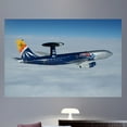 thumbnail image 1 of Wallhogs HR 25th Ann. Radar Plane Wall Mural, 1 of 2