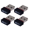 thumbnail image 1 of 4X Realtek Usb Inalámbrico 802.11B/G Lan Tarjeta Wifi Adaptador de Red Rtl8188, 1 of 5