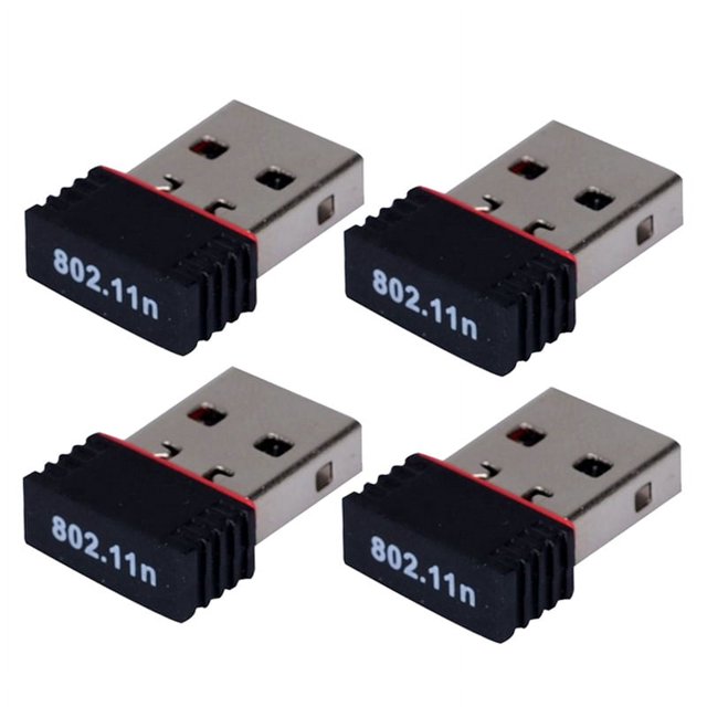 4X Realtek Usb Inalámbrico 802.11B/G Lan Tarjeta Wifi Adaptador de Red Rtl8188