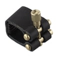 thumbnail image 2 of Leather Sax Ligature With Cap For Alto Soprano Tenor Sax Clarinet Mouthpieces Woodwind Instrument Accessories, 2 of 9