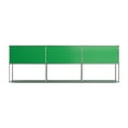 thumbnail image 4 of Cottinch 2-Tier Accent Cabinet,Metal Storage Cabinets with 3 Doors,Open Shelf,Freestanding Organizer for Living Room,Green, 4 of 5