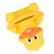 thumbnail image 4 of Termómetro de baño para bebé con pantalla de temperatura, termómetro flotante con forma de animal, pato amarillo, 4 of 14