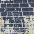 thumbnail image 7 of Nourison Urban Decor Rustic Abstract Ivory/Sky 2'2" x 7'6" Area Rug, (8' Runner), 7 of 7