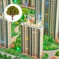 thumbnail image 5 of Milisten 20pcs Model Scenery Landscape Trees Yellow Scenery Layout Props 3CM-8CM (Green), 5 of 5