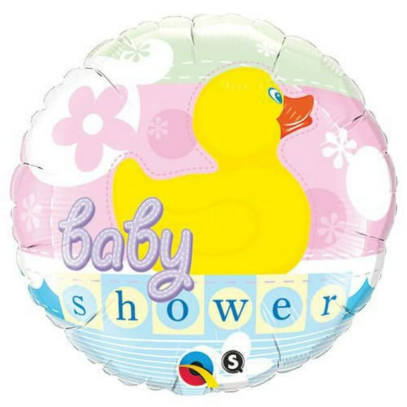 LOONBALLOON Baby-Shower Balloons, 18″ BABY SHOWER RUBBER DUCKIE