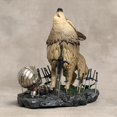 thumbnail image 2 of 22 cm almas oscuras el gran lobo gris Sif estatua coleccionable juguete de modelo de figura Gao Jinjia LED, 2 of 2