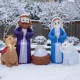 thumbnail image 2 of Inflable Navidad Jardimex Nacimiento 1.80m Exterior Jardin Luz Led, 2 of 9