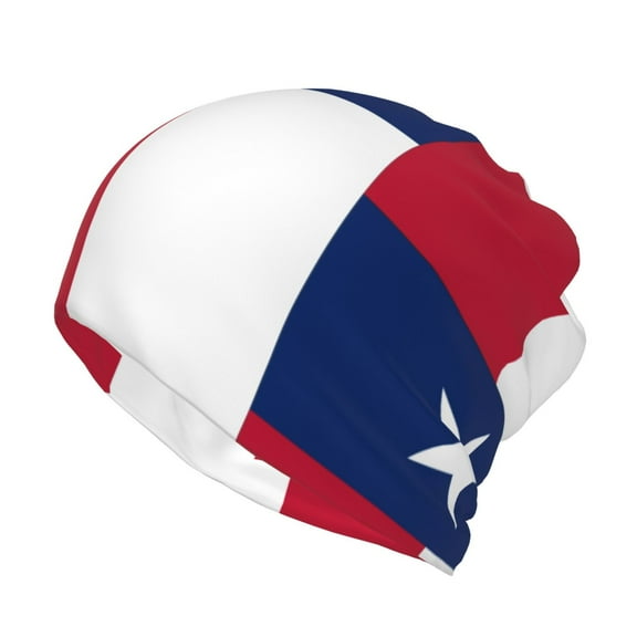 Texas Flag Beanie Skull Cap Lightweight Hip Hop Dwarf Hat Beanie Hat For Women Men