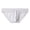White, variant on Joernso Men Briefs Low-rise U-Convex High Elasticity Fit Tight Cut Panties Solid Color Breathable Teenager Briefs