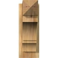 thumbnail image 2 of Ekena Millwork 6"W x 16"D x 16"H Balboa Rough Sawn Arts and Crafts Outlooker, Western Red Cedar, 2 of 4