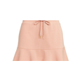 thumbnail image 3 of RALPH LAUREN Womens Pink Embroidered Ruffled Elastic Waist Drawstring Unlined Knee Length A-Line Skirt XL, 3 of 3