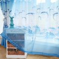 thumbnail image 3 of Tulle Voile / Tela Puerta Cortina Ventana Panel Cortina Bufanda Cenefa Divisor 蓝色 BLESIY Cortina, 3 of 8