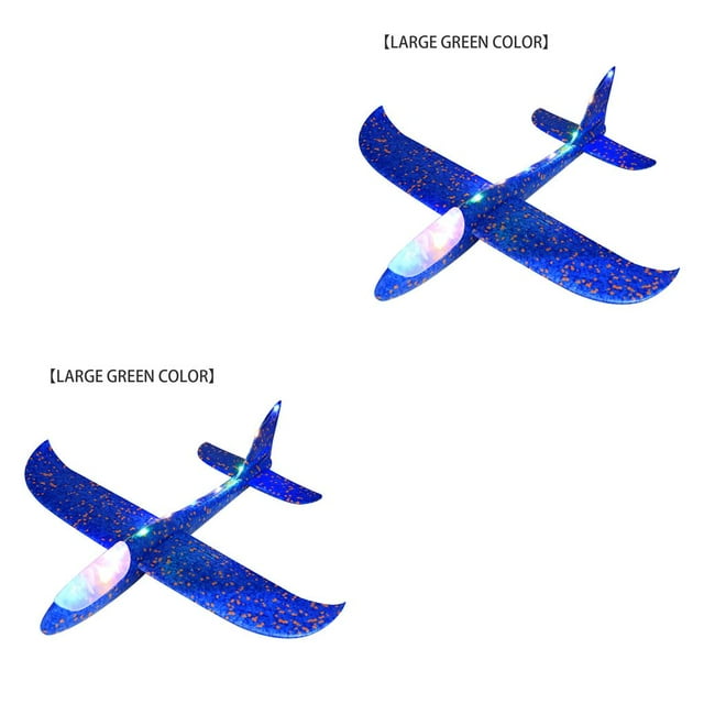 stanreset Modèle d'Avion Taille Compacte Cadeau Mignon Jouet Avion Planeur Antichoc Résistance à l'Usure Avion pour Enfants Type 4 2ensemble