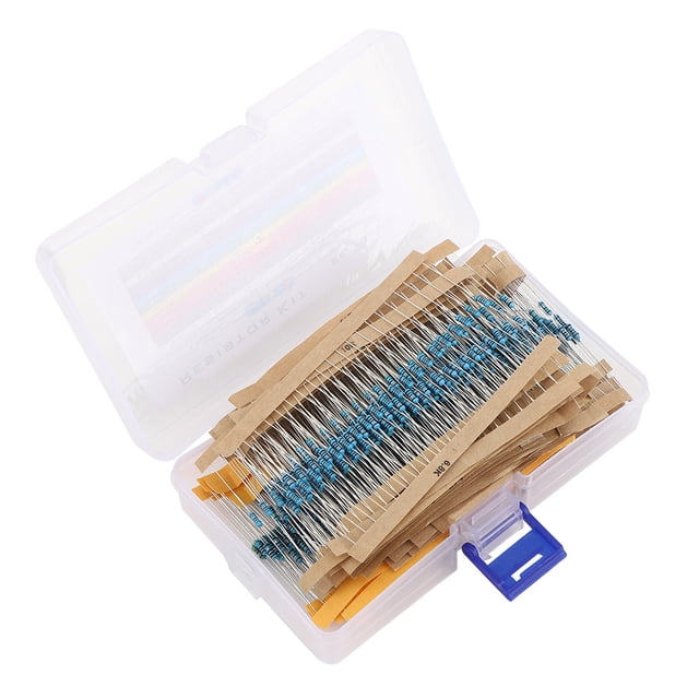 High Accuracy Resistor, Durable Convenient Resistor Kit, For Electrical Experimental Projects