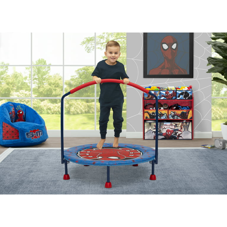 at se Norm Egypten Spider-Man 3-Foot Trampoline for Toddler and Kids by Delta Children -  Walmart.com