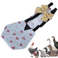 thumbnail image 4 of Couches de Canard de Poulet pour Animaux de Compagnie Lavables, Réutilisables et Réglables pour Poulailler de Canard, 4 of 8