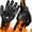 Long, variant on PETGLE BBQ Gloves (Bear Paw), 1472°F Heat Resistant Grill Glove, Fireproof Oven Gloves for Cooking, Non-Slip Fire Glove for Grilling, Barbecue, Smoker, Baking, Frying