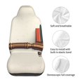 thumbnail image 5 of Pofeuu Books Key To Knowledge Print Automotive Car Seat Covers Flat Cloth Full Set Seat Covers,Car Seat Covers front seats for Cars Trucks and SUVs(Two packs), 5 of 7