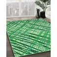 thumbnail image 3 of Ahgly Company Machine Washable Indoor Rectangle Transitional Green Area Rugs, 8' x 12', 3 of 7