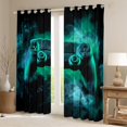 thumbnail image 2 of Castle Fairy Gradient Gamepads Curtains Pack of 2 (42x84 Each),Gamer Curtains Blackout, 2 of 6