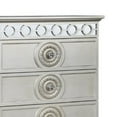 thumbnail image 4 of Nic 54 Inch Modern Tall Dresser Chest 5 Drawers Round Knobs Silver - Saltoro Sherpi, 4 of 6