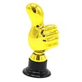 thumbnail image 5 of yotijay Thumbs up Trophy Award Decorations Fun for Employee Office Classroom Rewards Gold, 5 of 9
