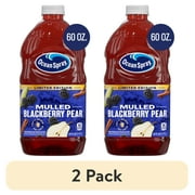 (2 pack) Ocean Spray® 60oz Mulled Blackberry Pear Juice