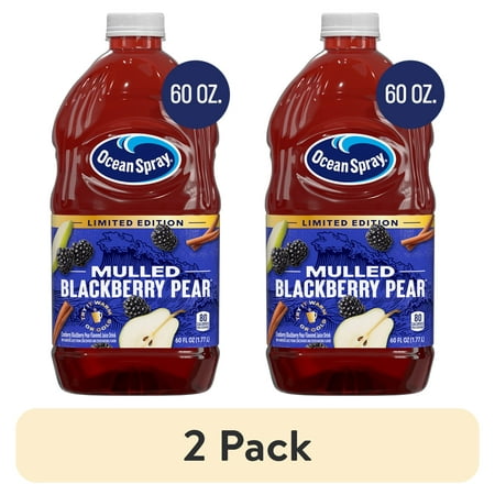 (2 pack) Ocean Spray® 60oz Mulled Blackberry Pear Juice