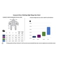 thumbnail image 2 of Invacare 2478445 Premier Series Dress Toileting High Sling, Medium, Polyester, 2 of 2