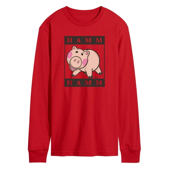 Toy Story 4 - Type Block Hamm - Men's Long Sleeve T-Shirt