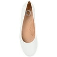 thumbnail image 5 of Journee Womens Saar Comfort Insole Round Toe Block Heel Pumps, Widths Available, 5 of 10