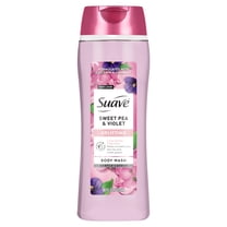 Suave Sweet Pea & Violet Moisturizing Body Wash with Glycerin & Vitamin E, 18 FL OZ