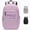 Purple, variant on OIWAS Laptop Backpack, Lightweight Travel Computer Bag for 16-Inch Notebook, Large Capacity Business Commuter Daypack, Black