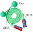 thumbnail image 2 of Cuerda para saltar inalámbrica, cuerda para saltar sin cuerda y con cable de modo dual conmutable para entrenamiento, ajustable, 2 of 5