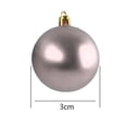 thumbnail image 2 of 24 adornos de bolas de Navidad irrompibles de 3 cm para árbol de Navidad, 2 of 5