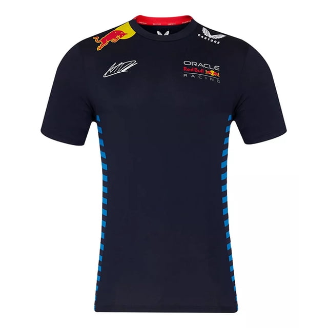 Playera Castore Casual Red Bull Racing Checo Pérez F1 Hombre