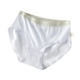 thumbnail image 2 of asjyhkr Cotton Underwear for Women High Waist Breathable Seamless Stretch Brief Soft Comforty Trendy Solid Color Ladies Panties, 2 of 3