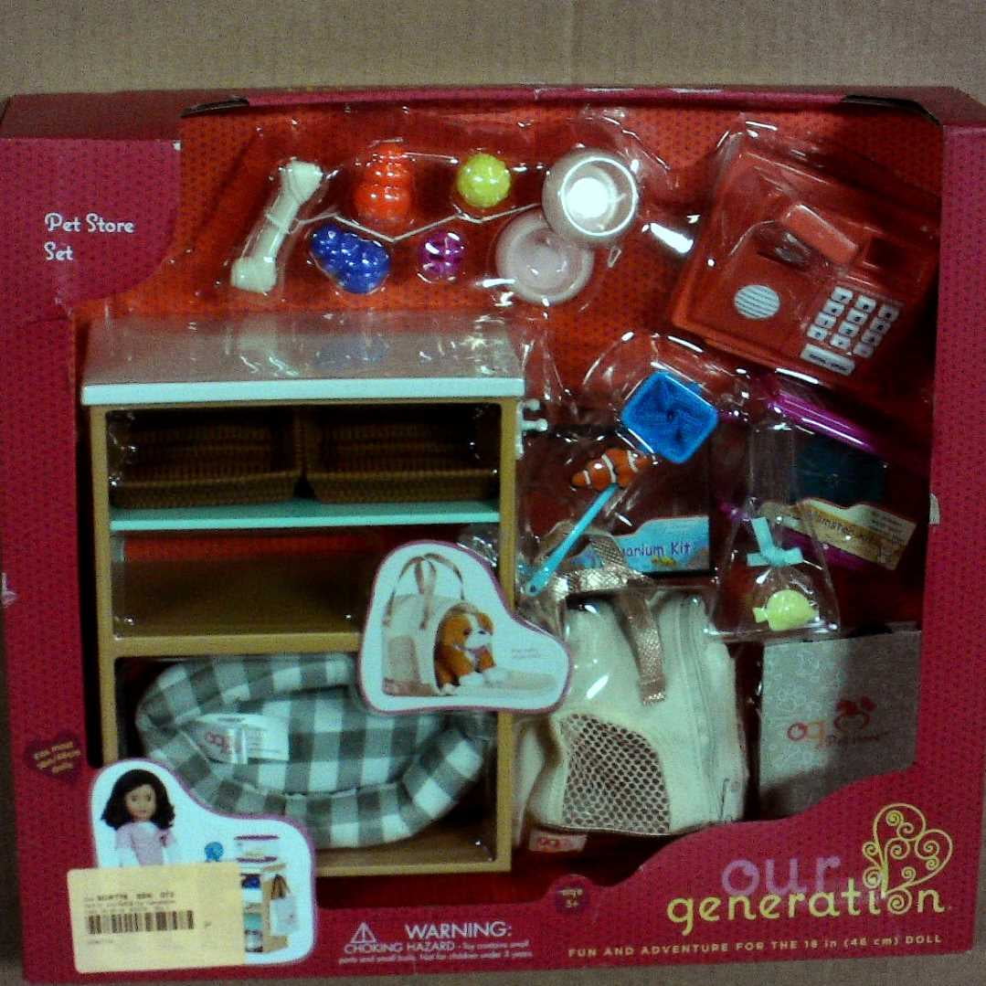 Our generation pet store set sale