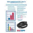thumbnail image 4 of STARLIGHT- Ax19 Bestorq Notched/Cogged "A" V-Belt 1/2" Top Width 21" Outside Length, 4 of 4